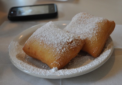 BJ at Crescent City Beignets